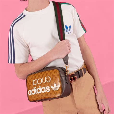 gucci x adidas small shoulder bag|adidas x gucci men.